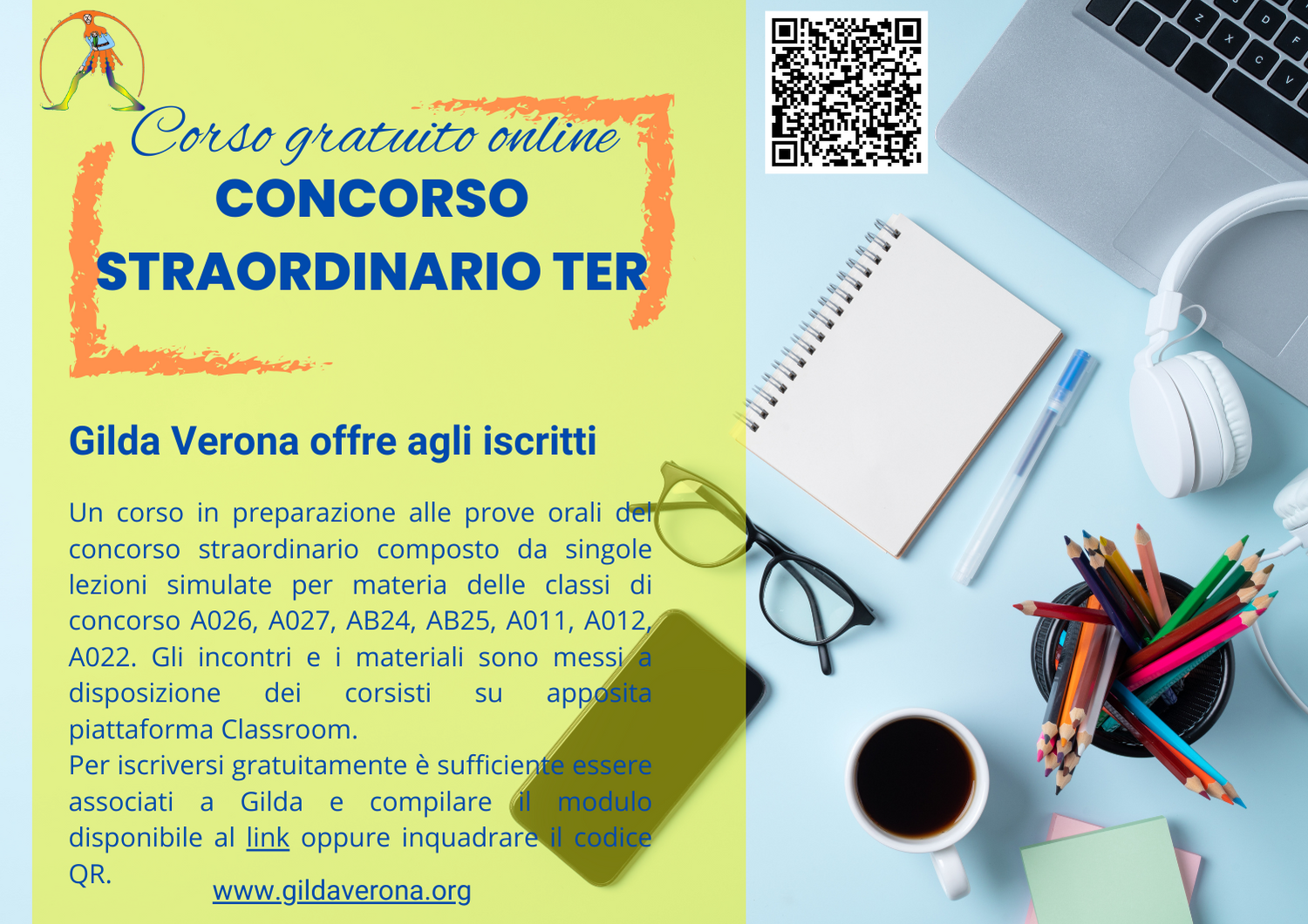 Corso gratuito online: CONCORSO STRAORDINARIO TER