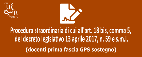 Procedura straordinaria “per chiamata” e sedi disponibili – A.S. 2026/2027 docenti prima fascia GPS sostegno